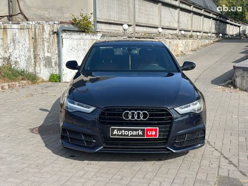 Audi A6 2018 синий - фото 2