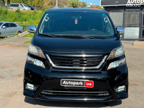 Toyota Vellfire 2011 черный - фото 2