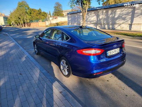 Ford Fusion 2015 синий - фото 8