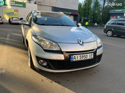 Renault Megane 2012 серебристый - фото 8