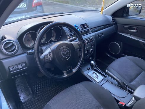 Mazda 3 2006 синий - фото 15
