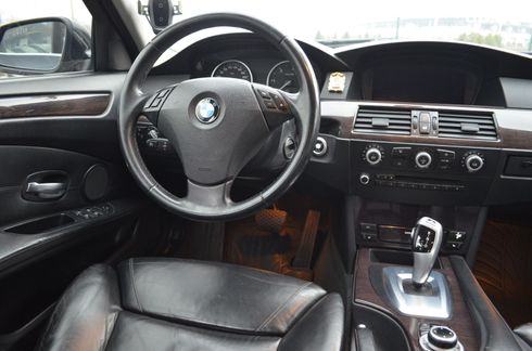 BMW 5 серия 2011 синий - фото 14