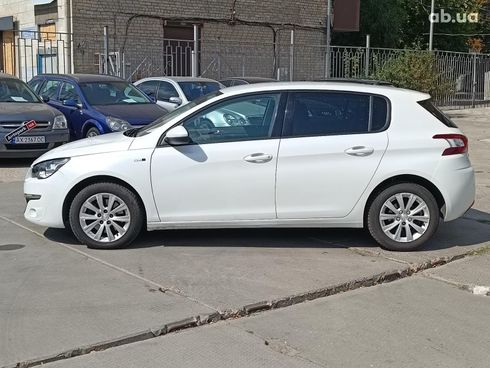 Peugeot 308 2016 белый - фото 8