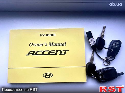 Hyundai Accent 2008 голубой - фото 14