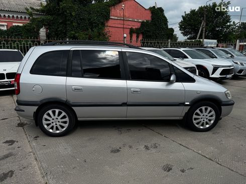 Opel Zafira 2004 серый - фото 7