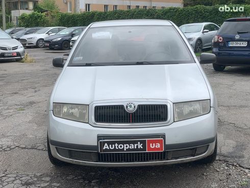 Skoda Fabia 2001 серый - фото 3