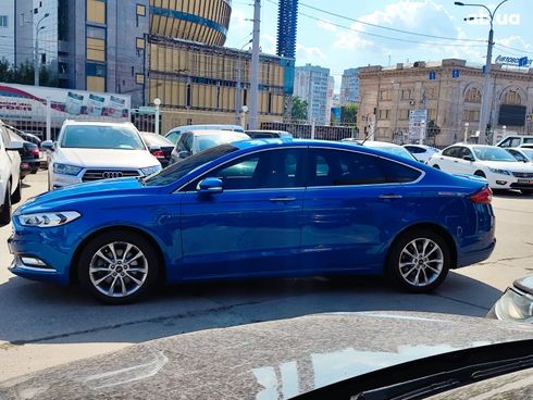 Ford Fusion 2016 синий - фото 5