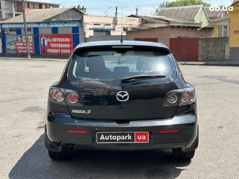 Mazda 3 2008 черный - фото 9