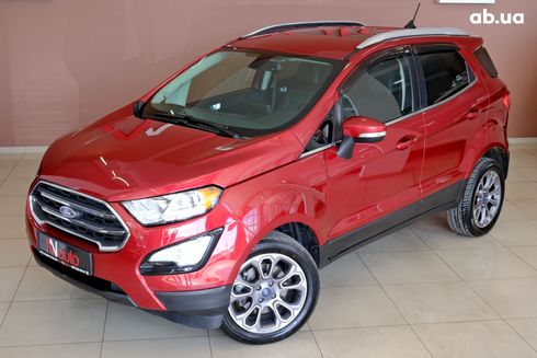 Ford EcoSport 2021 красный - фото 2