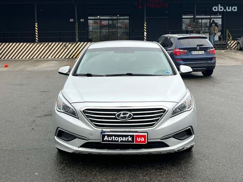 Hyundai Sonata 2017 серый - фото 2