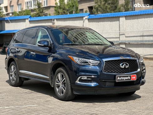 Infiniti QX60 2020 синий - фото 3