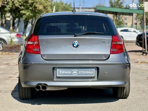 BMW 1 серия 2011 серый - фото 4