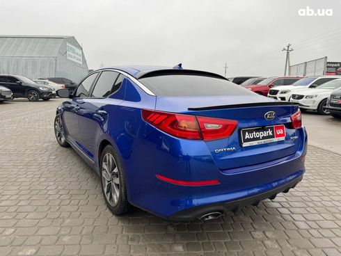 Kia Optima 2015 синий - фото 7