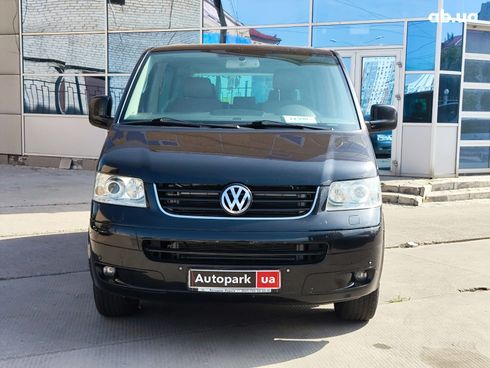 Volkswagen Multivan 2007 черный - фото 2