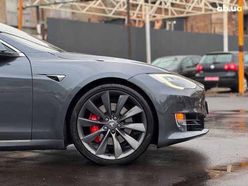 Tesla Model S 2017 серый - фото 21