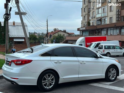 Hyundai Sonata 2017 белый - фото 10