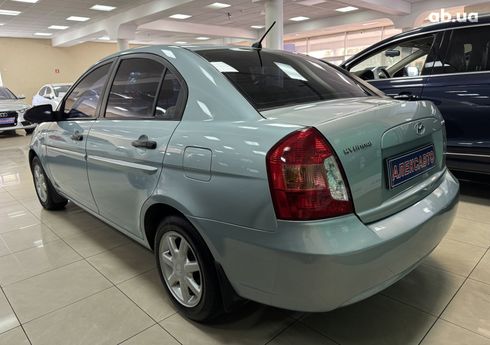 Hyundai Accent 2008 синий - фото 9