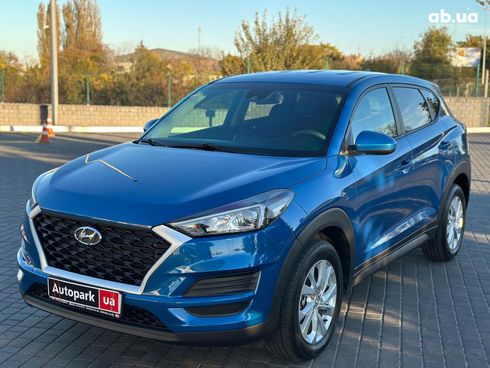 Hyundai Tucson 2019 синий - фото 18