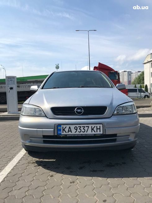 Opel Astra G 2001 серый - фото 3