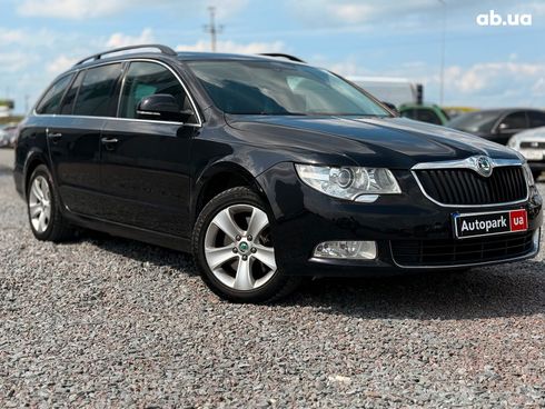Skoda Superb 2013 черный - фото 2