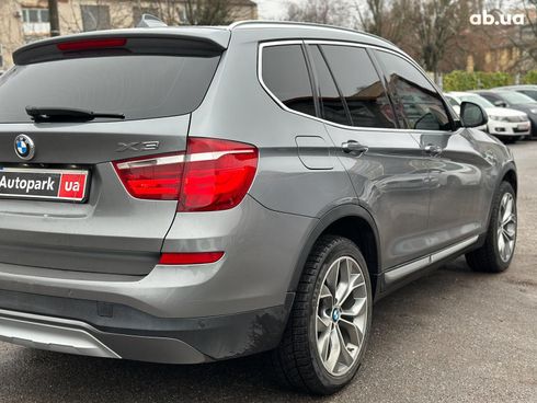 BMW X3 2014 серый - фото 7