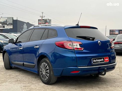 Renault Megane 2011 синий - фото 5