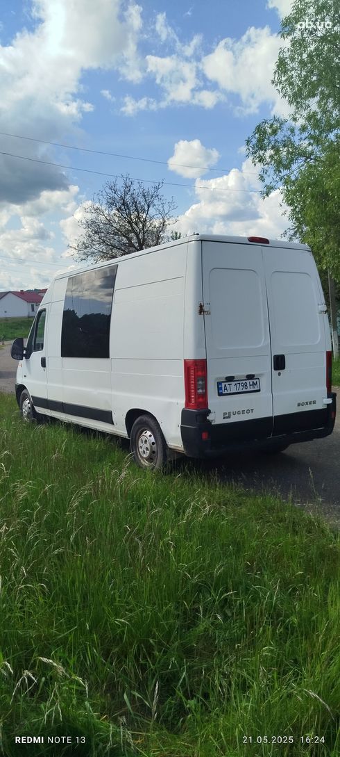 Peugeot Boxer 2005 белый - фото 6