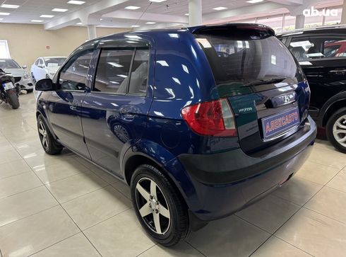 Hyundai Getz 2008 синий - фото 7