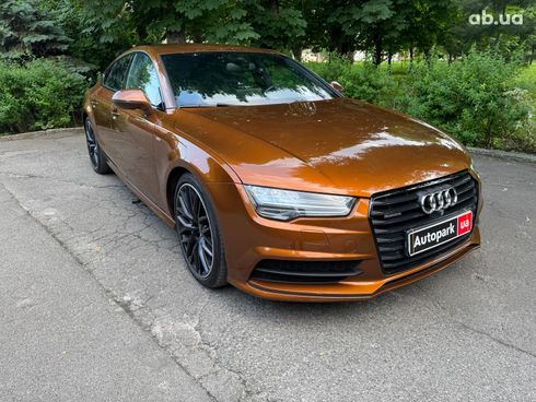 Audi A7 2016 коричневый - фото 5