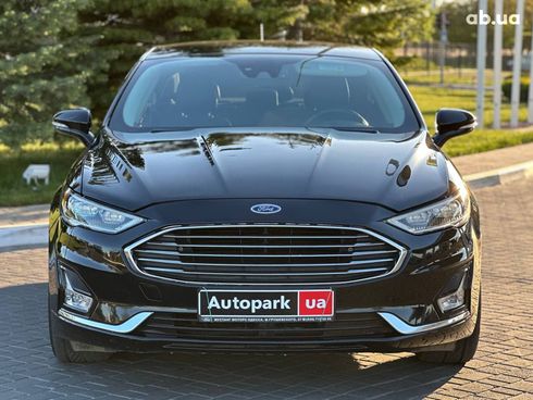 Ford Fusion 2019 черный - фото 2