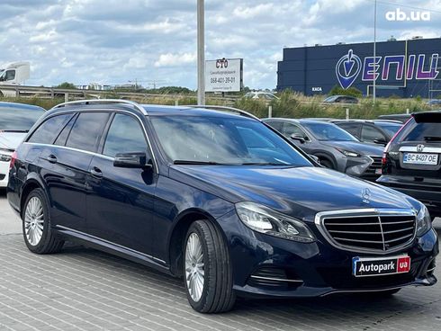 Mercedes-Benz E-Класс 2014 синий - фото 4