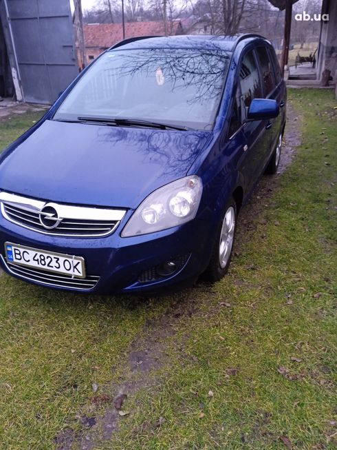 Opel Zafira 2011 синий - фото 5