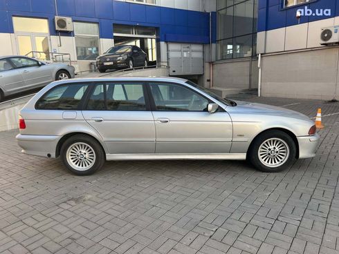 BMW 5 серия 2001 серый - фото 4