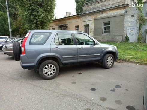 Honda CR-V 2005 голубой - фото 8