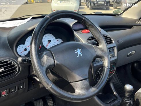 Peugeot 206 2003 черный - фото 27