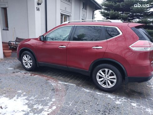 Nissan Rogue 2014 красный - фото 10