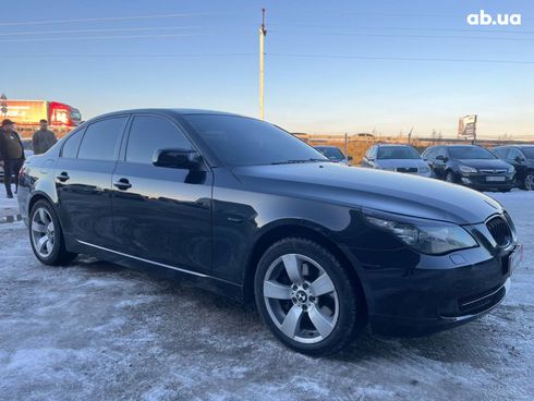 BMW 5 серия 2008 черный - фото 3