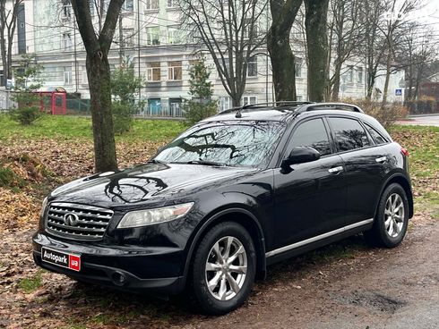 Infiniti fx 35 2007 черный - фото 3