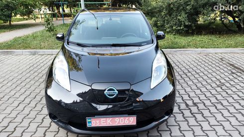 Nissan Leaf 2014 черный - фото 2