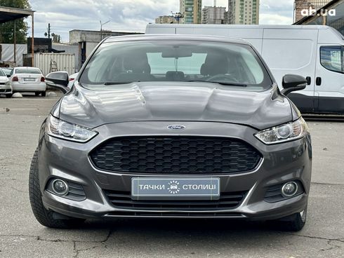Ford Fusion 2016 серый - фото 8