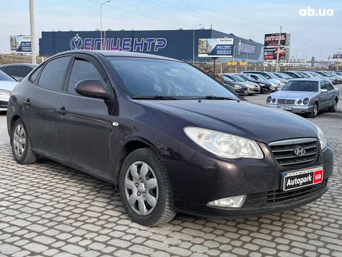 Hyundai Elantra 2008 фиолетовый - фото 3