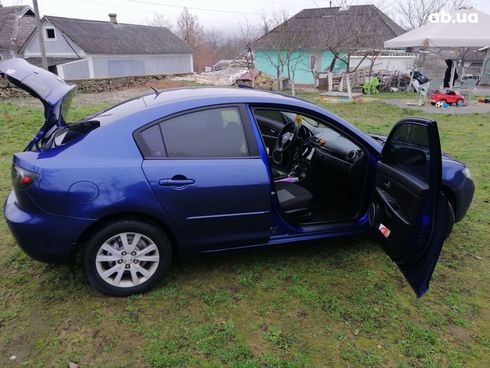 Mazda 3 2007 синий - фото 11