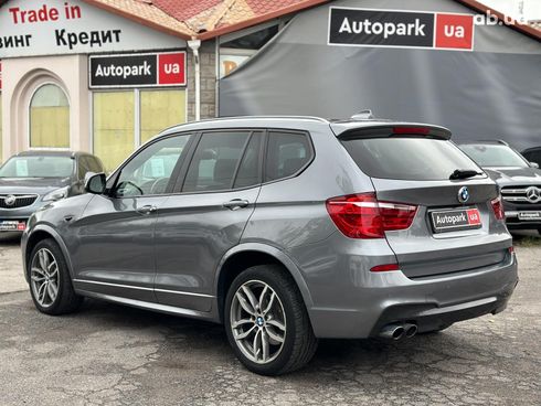 BMW X3 2015 серый - фото 18