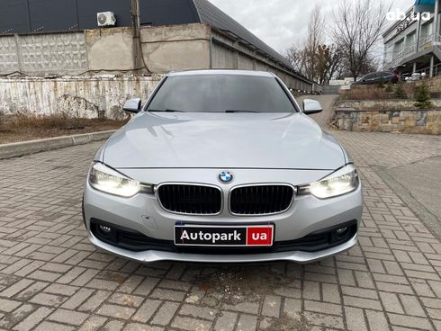 BMW 3 серия 2016 серый - фото 2