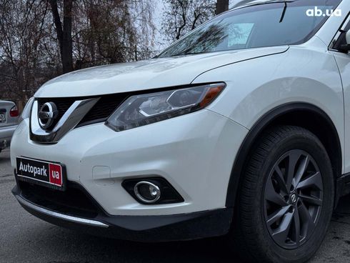 Nissan Rogue 2016 белый - фото 6