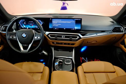 BMW i4 2023 зеленый - фото 6