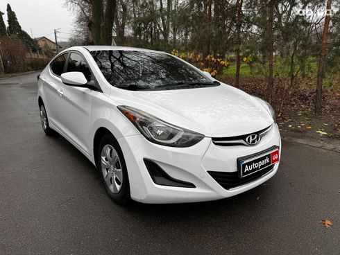 Hyundai Elantra 2015 белый - фото 3