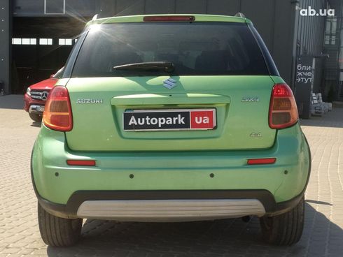 Suzuki SX4 2008 зеленый - фото 8