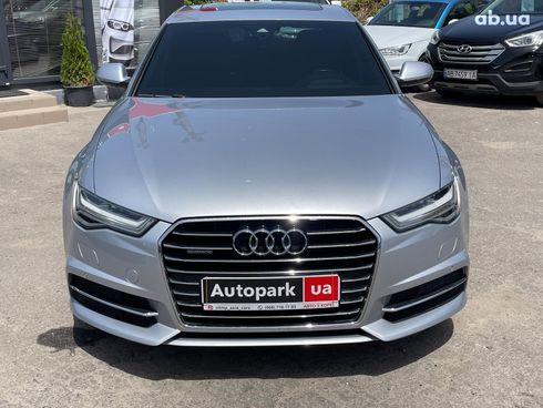 Audi A6 2015 серый - фото 2