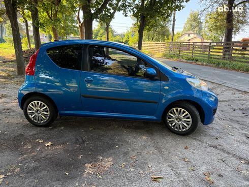 Peugeot 107 2010 синий - фото 4